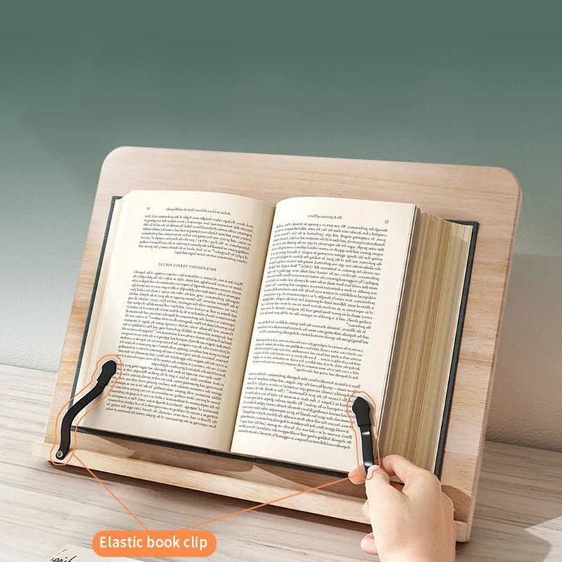پایه کتاب کاج قابل تنظیم برای مطالعه بدون دست روزانه
