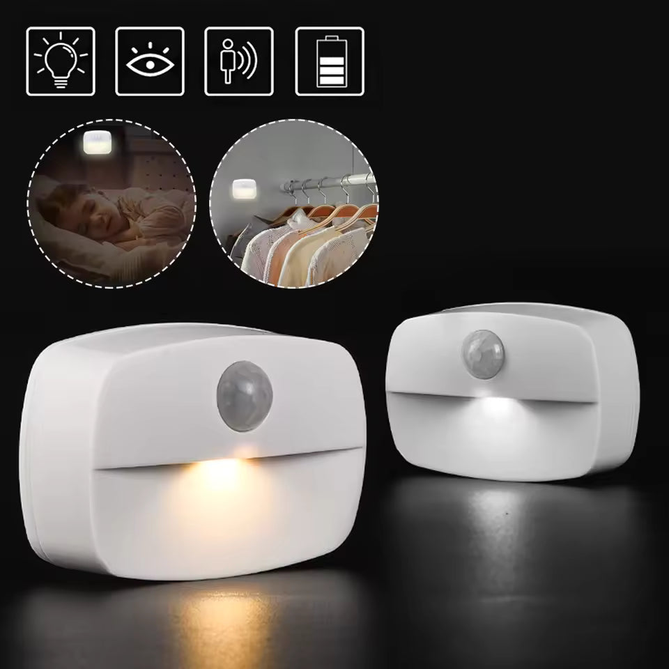 LumaGuard | چراغ شب LED حسگر حرکتی برای کمدها، آشپزخانه‌ها و پله‌ها