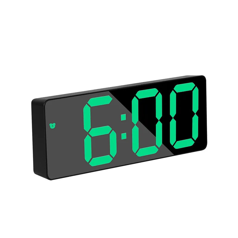 LumiMirror | Electronic Mirror Alarm Clock With LED Display