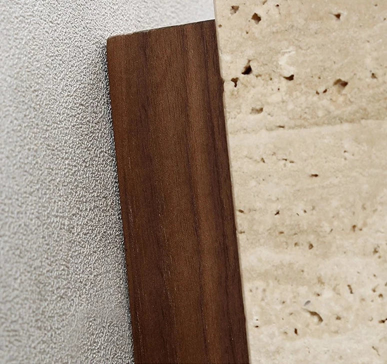 EmberStone Travertine LED Wall Light for Living Rooms