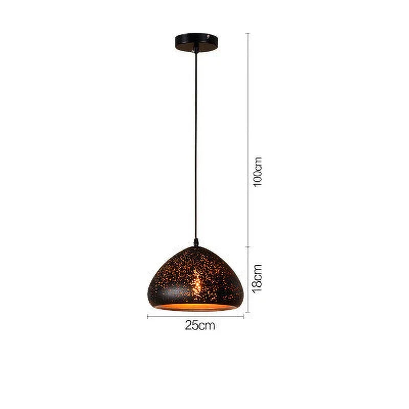 Závěsná lampa Avelon Studio Vintage Iron pro skandinávský loft