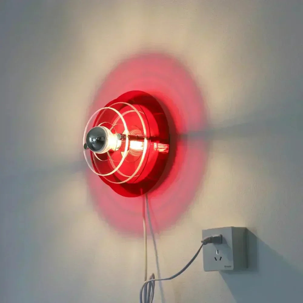 Asterra Vintage Bauhaus LED nástěnná lampa vícebarevná