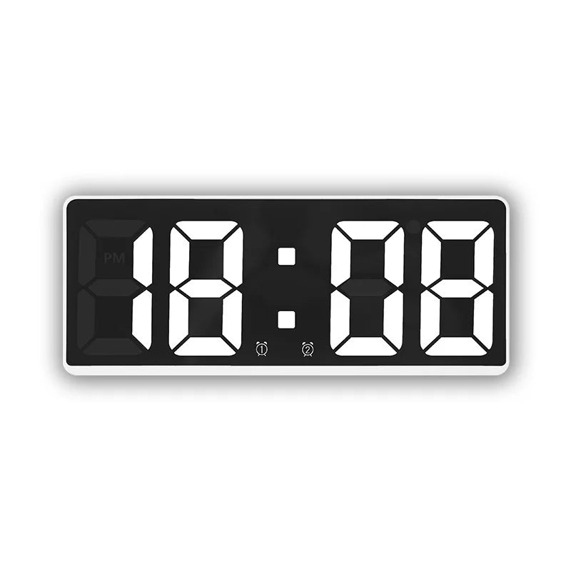 LumiMirror | Electronic Mirror Alarm Clock With LED Display