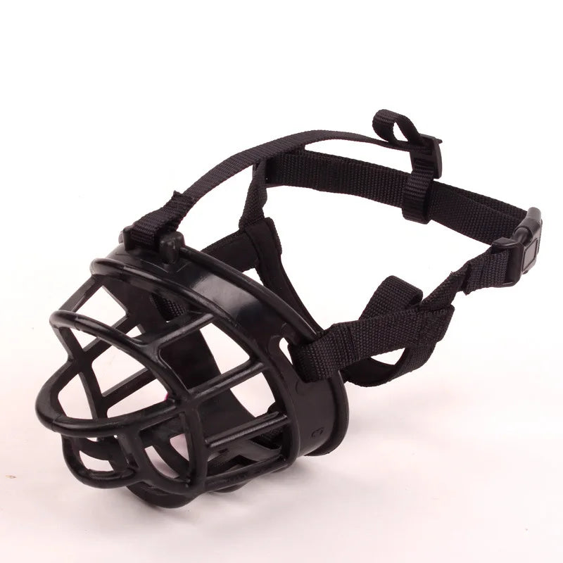 Adjustable Silicone Dog Muzzle For Anti Bite Training And Barking Control
