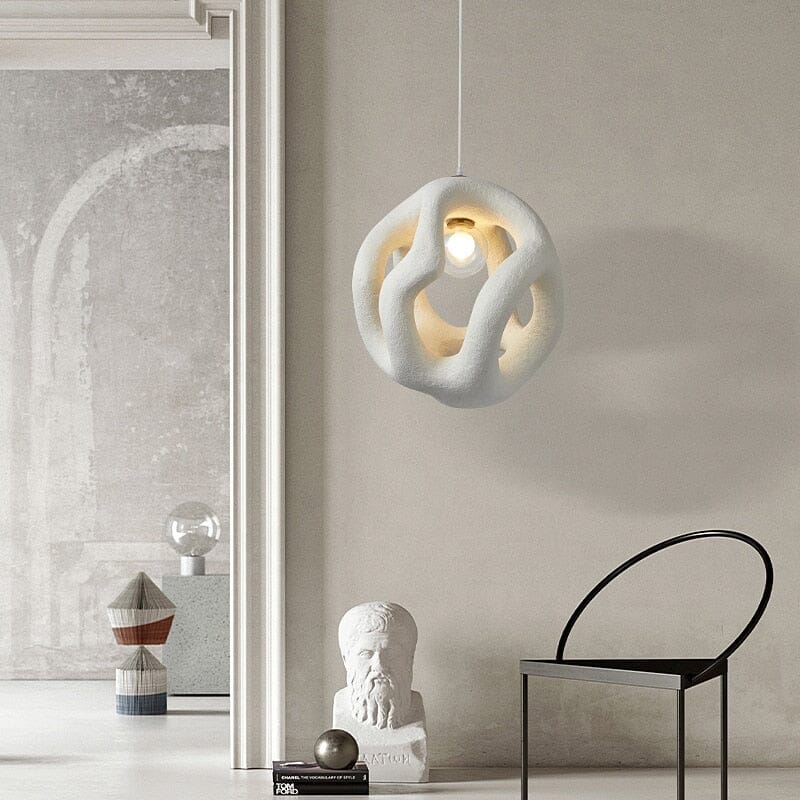 Koharu Lumina Japonský styl Měsíční světlo LED lustr