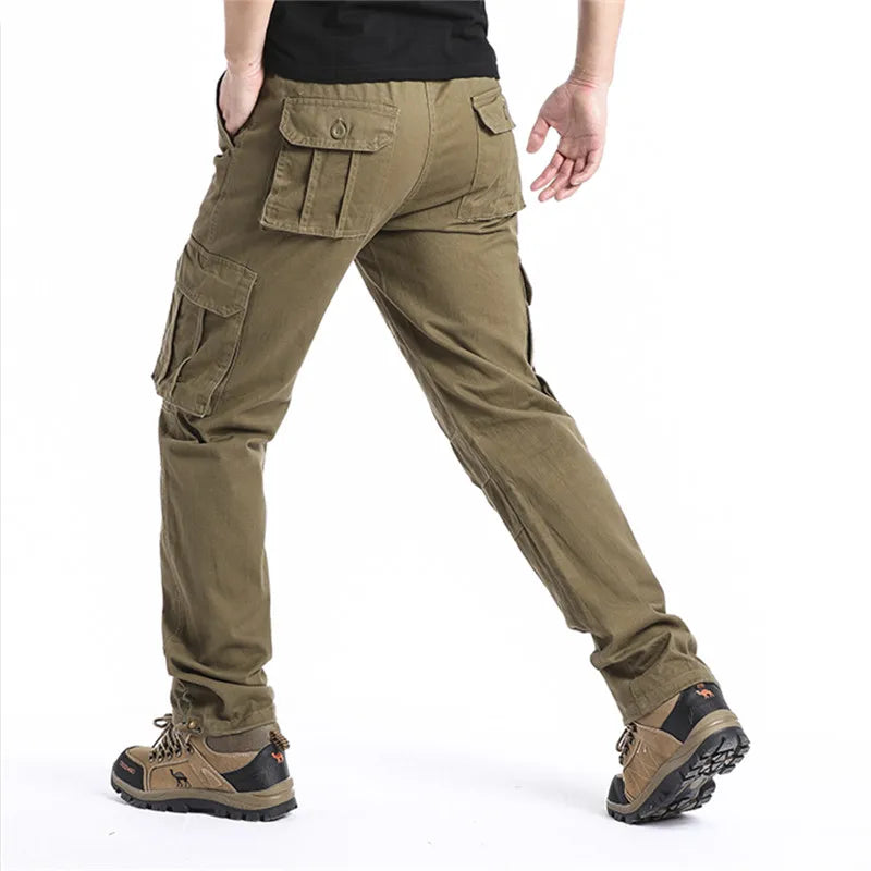 Ardent Loose Fit Tactical Cargo Pants With Cotton Jogger Pockets