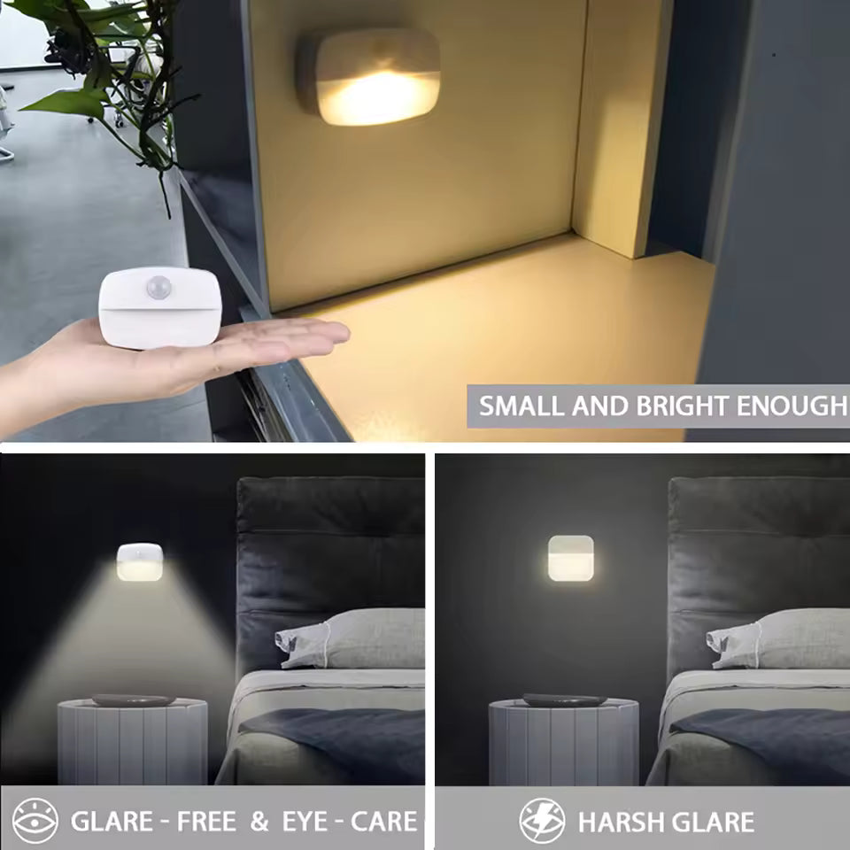 LumaGuard | چراغ شب LED حسگر حرکتی برای کمدها، آشپزخانه‌ها و پله‌ها