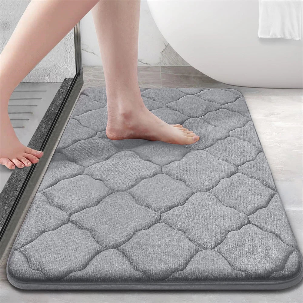 Lumara Memory Foam Bath Mat Non Slip Extra Absorbent