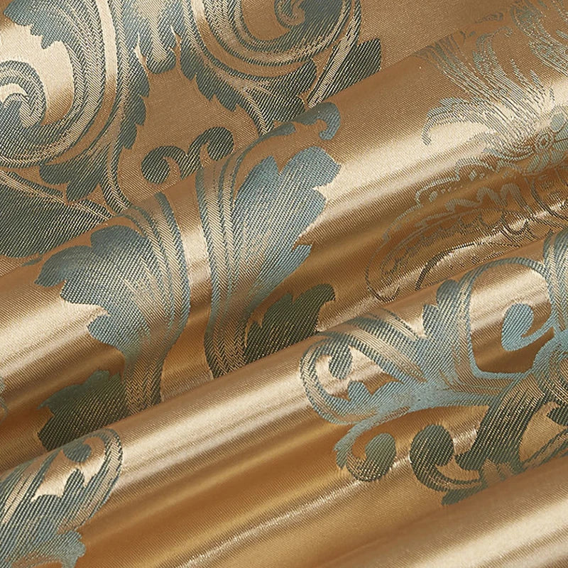 Aurelia Satin Rayon Jacquard Duvet Cover Set 220x240 for Double Bed