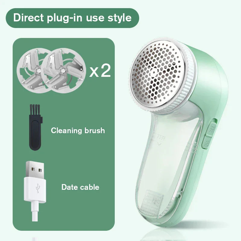 FiberMate Corded Electric Lint Shaver for Smooth Lintless Clothes