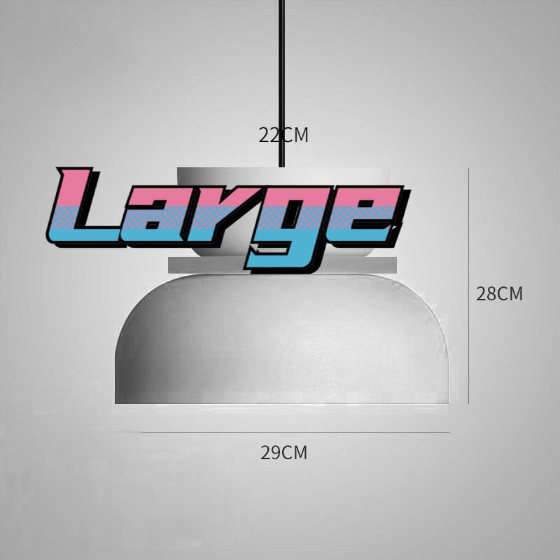 Závěsná lampa Kivara Rainbow s možností vlastního výběru barvy