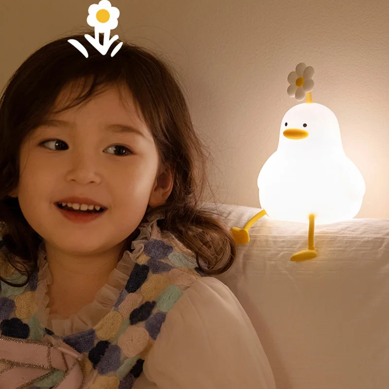 Quackling Duck Nachtlicht für Kinder Warmes Einschlaflicht