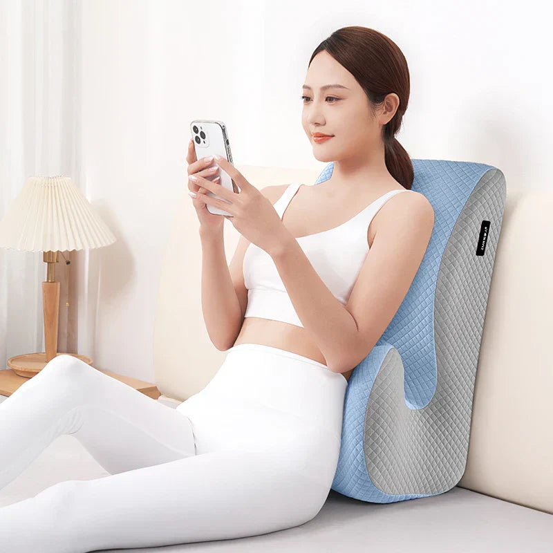 Polštář AlignEase z ergonomické paměťové pěny pro podporu držení těla a úlevu od chrápání