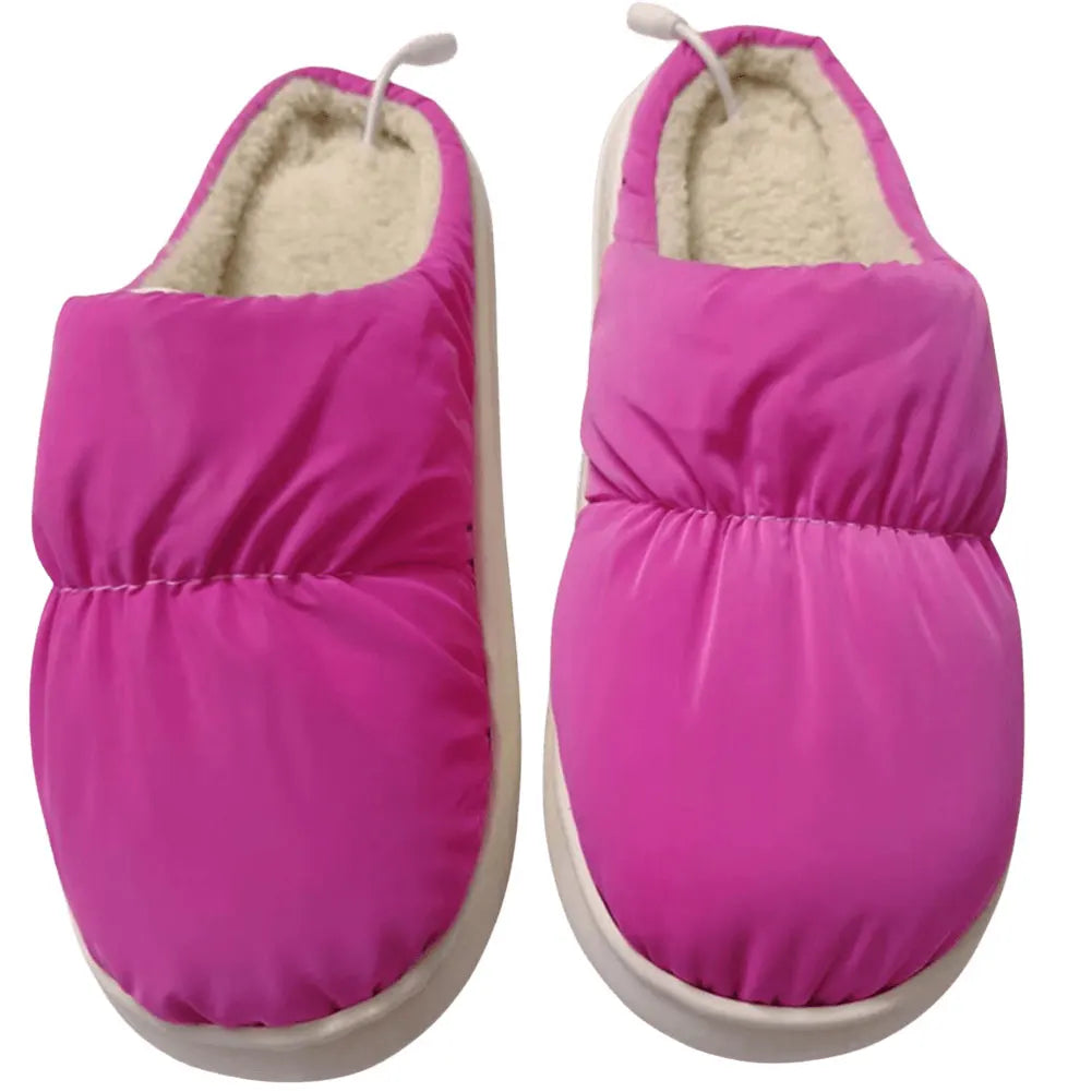 CozyStride Thick Heated Slippers with 3 Heat Levels at Home