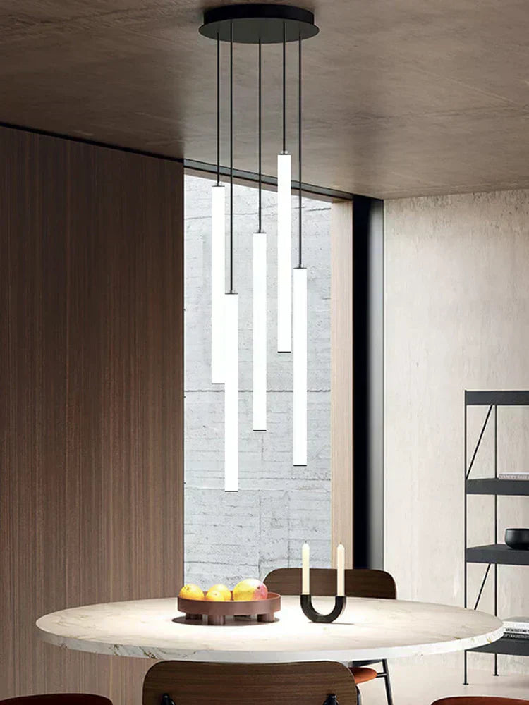 Lyra Staircase LED Chandelier for Modern Homes and Spaces