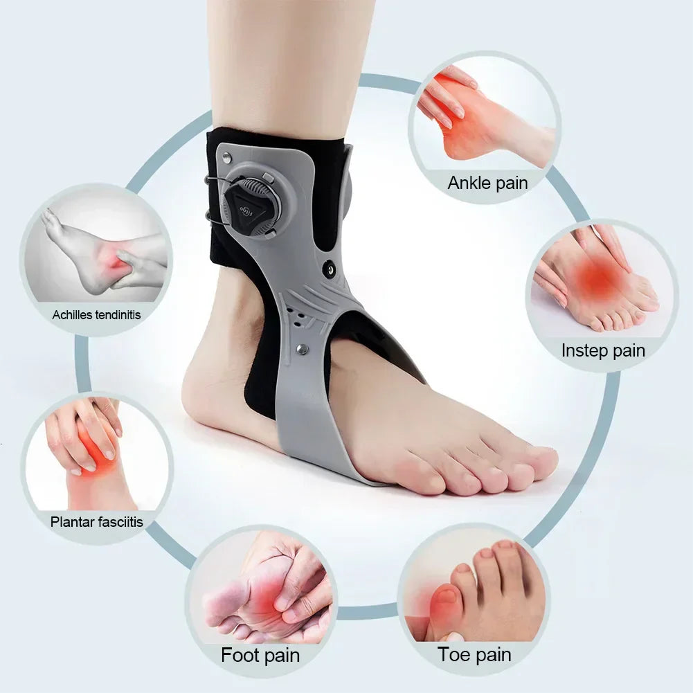 Adjustable Orthopedic Ankle Support Brace for Foot Drop