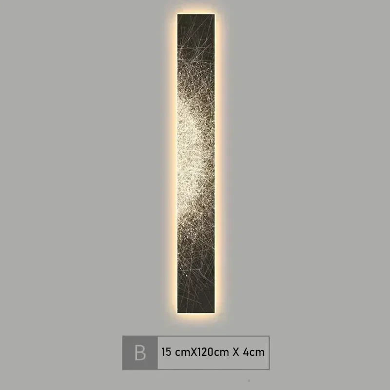 Aurea Wall Light Modern Luxury LED Fixture for Living Rooms