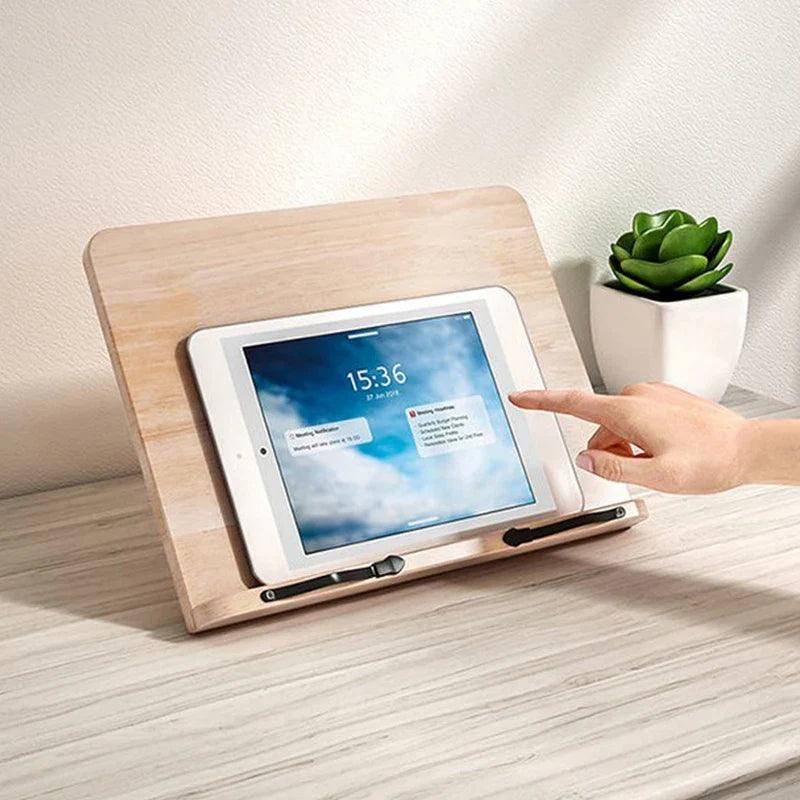 پایه کتاب کاج قابل تنظیم برای مطالعه بدون دست روزانه