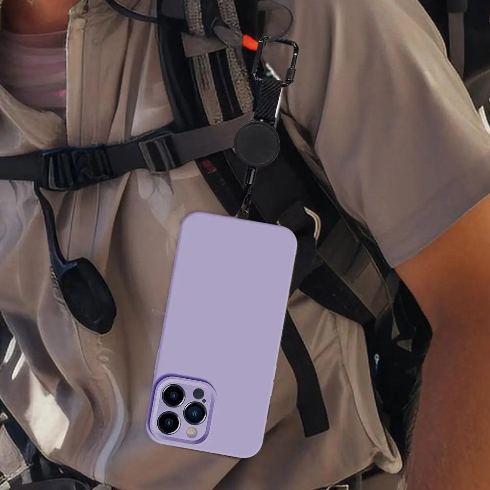 Vysouvací držák na telefon s bezpečnostním páskem proti krádeži