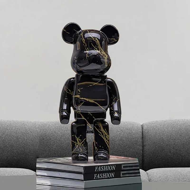 CityCub Graffiti Bärenfigur mit Ablageplatte Dekor
