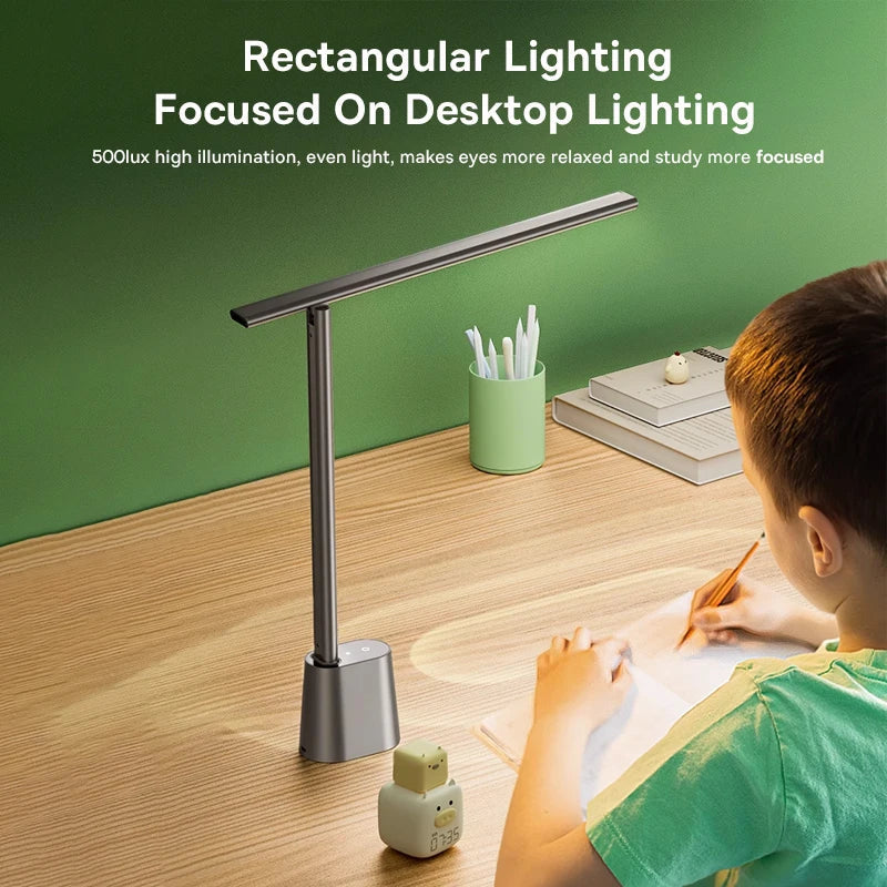 LumaFold Slim Klappbare LED-Schreibtischlampe mit intelligenter Augenschutzbeleuchtung