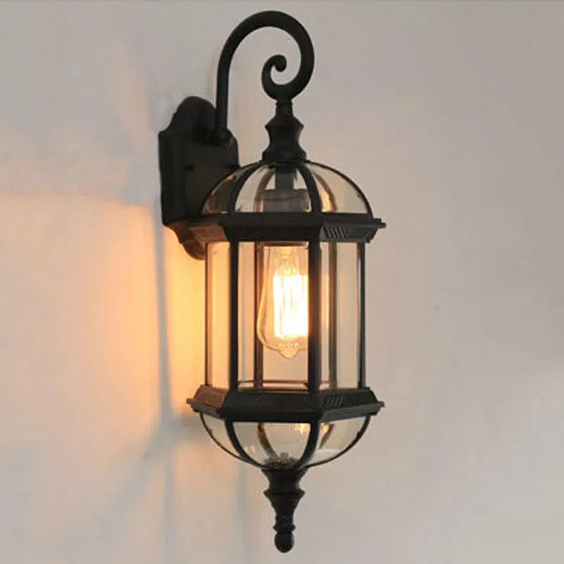 NovaRidge Outdoor Wall Lanterns IP55 Waterproof Rustproof
