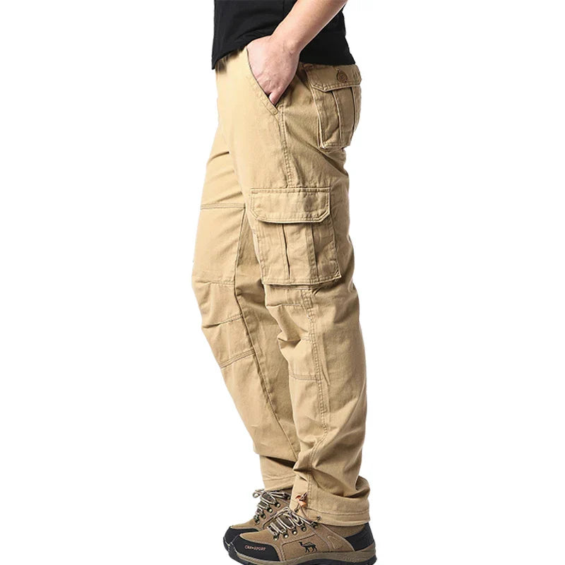 Ardent Loose Fit Tactical Cargo Pants With Cotton Jogger Pockets