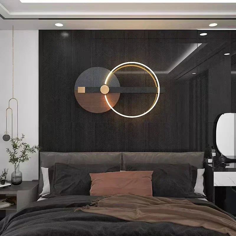 Lampada da parete NovaRing di Kairo LED dimmerabile regolabile