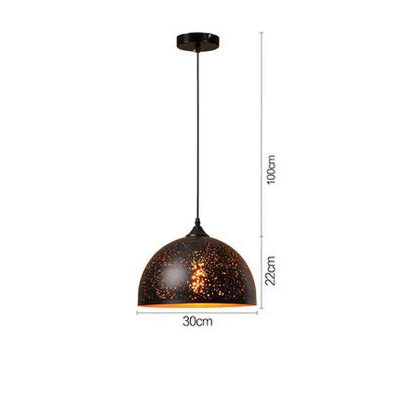 Závěsná lampa Avelon Studio Vintage Iron pro skandinávský loft