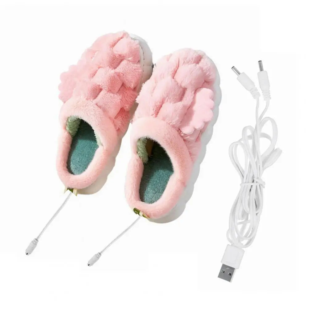 دمپایی‌های گرم‌شونده SnugPair با منبع تغذیه USB برای شب‌های گرم و دلپذیر زمستانی