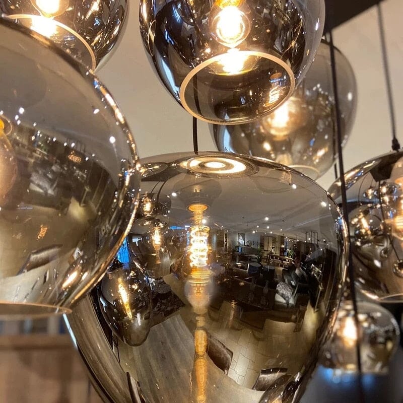 Żyrandol AetherGlow z regulowaną wysokością i materiałami premium