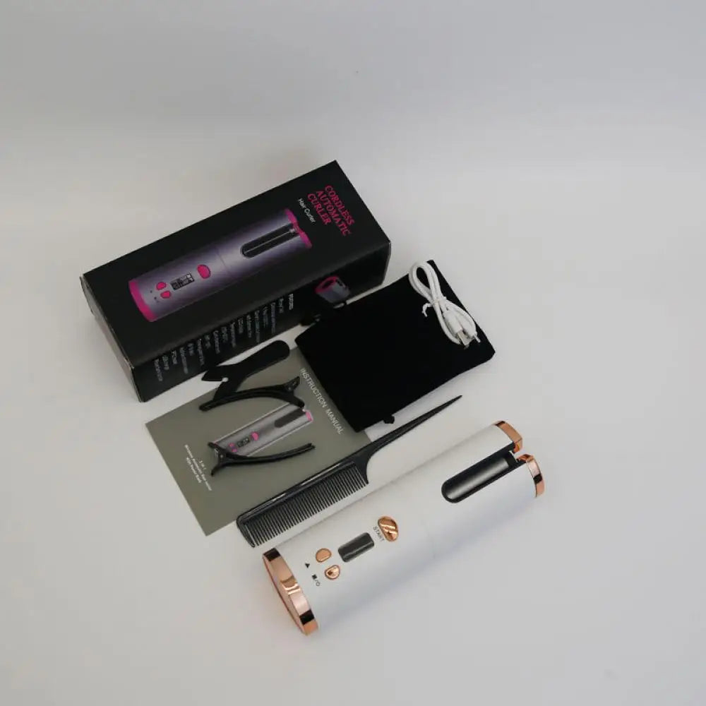 اتو فر کننده مو بی‌سیم AutoCurl Pro با نمایشگر LED