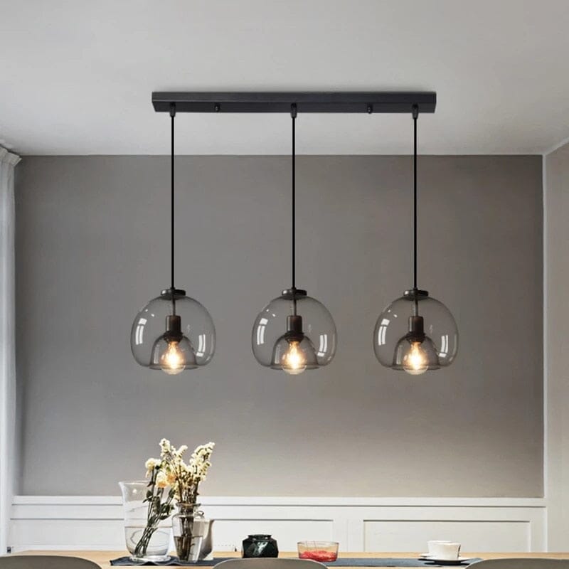 Závěsné skleněné lampy Lyris pro moderní kuchyně a koupelny