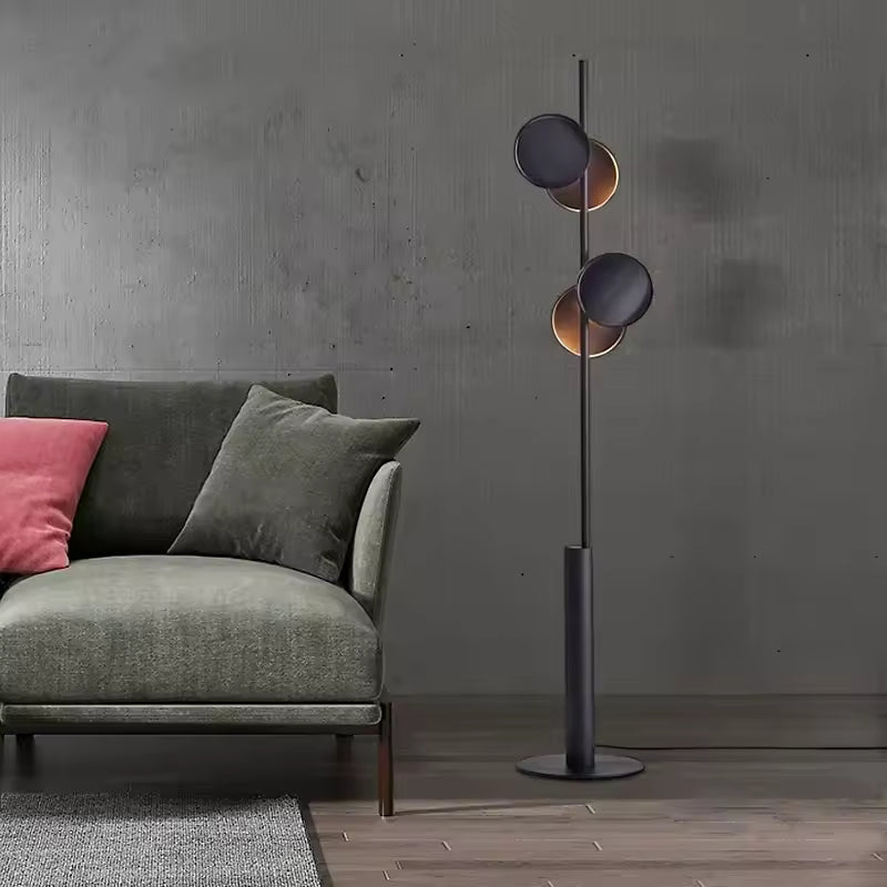 Arlo Nordic Black Floor Lamp | Up & Down LED Lighting