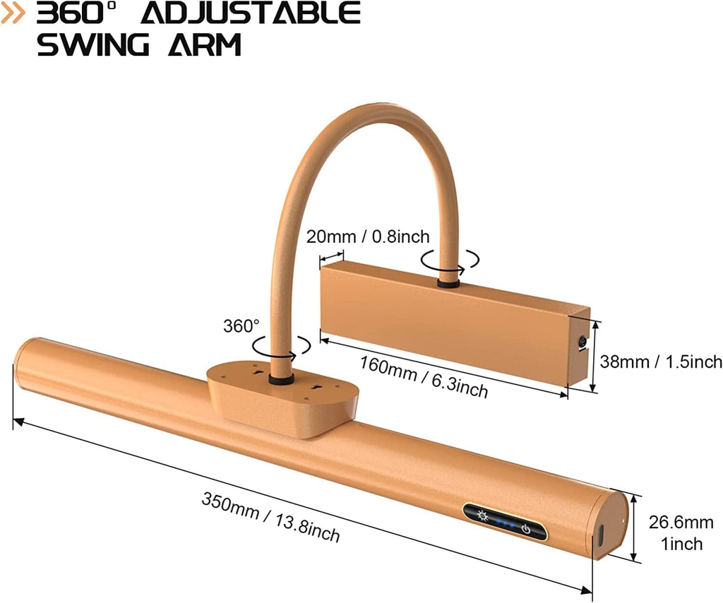 Aureon LED Frame Light For Picture Frames | Easy Install Wall Lamp