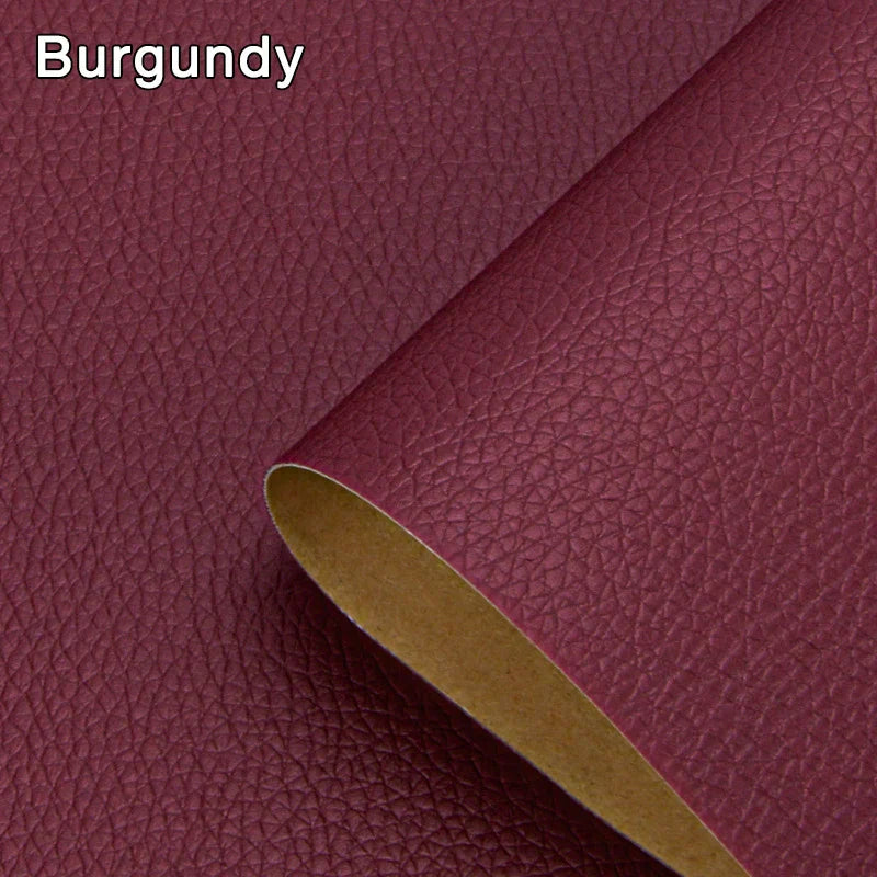 Leather Repair Patch for Furniture and Accessories Self-Adhesive PU Material