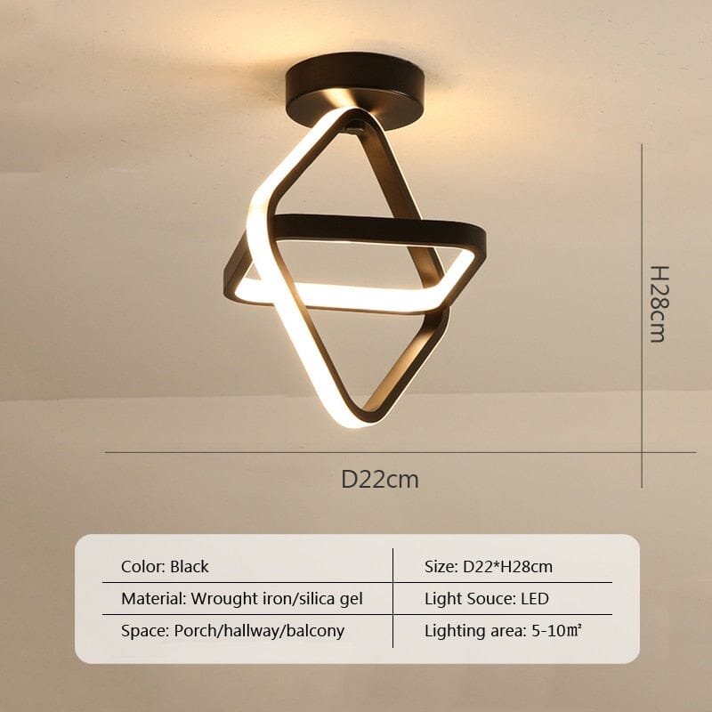 LyraNova Kid Friendly Wall Lamps With Remote And Tricolor Shades