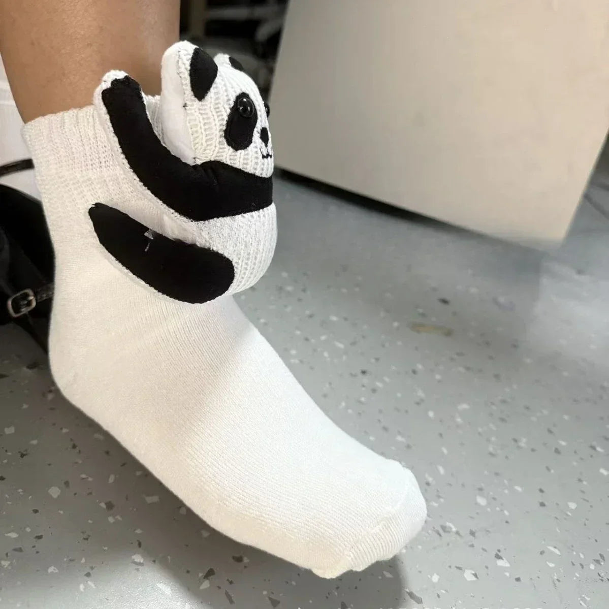 SnugNest Cozy House Socks With Cute 3D Animal Accent And Non-Slip Sole
