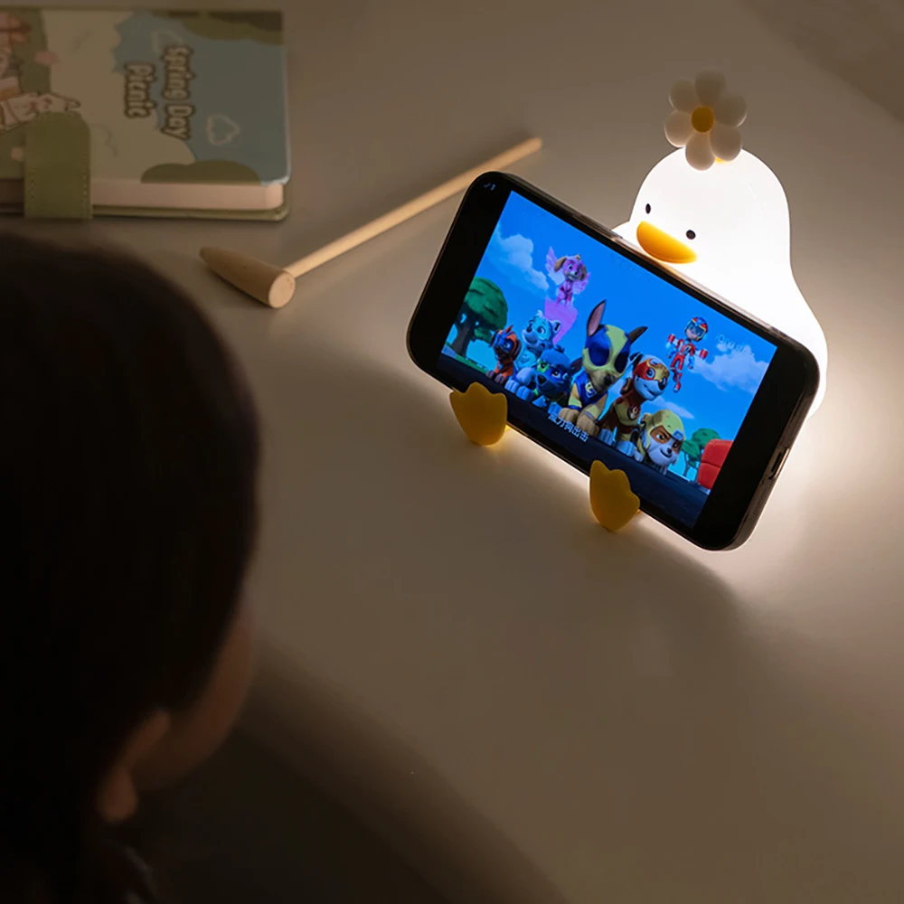 Quackling Duck Nachtlicht für Kinder Warmes Einschlaflicht