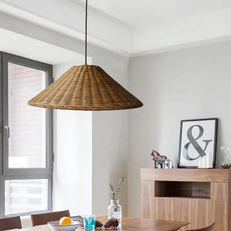 EverBamboo LED Pendant Light for Scandinavian Ceiling Decor