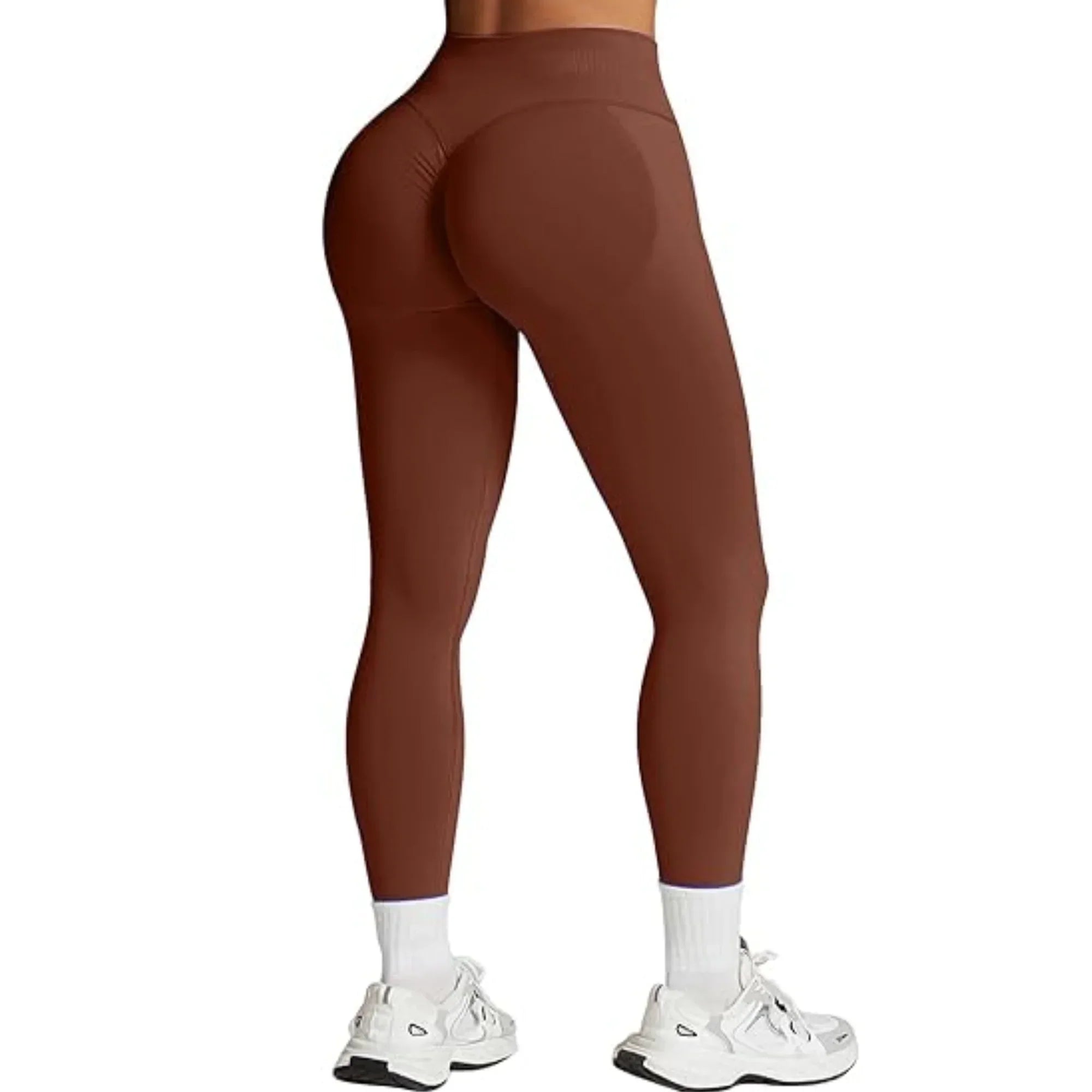 Charlotte - joustavat vyötäröiset nailoni- ja spandex-joogaleggingsit – nilkkapituiset naisille