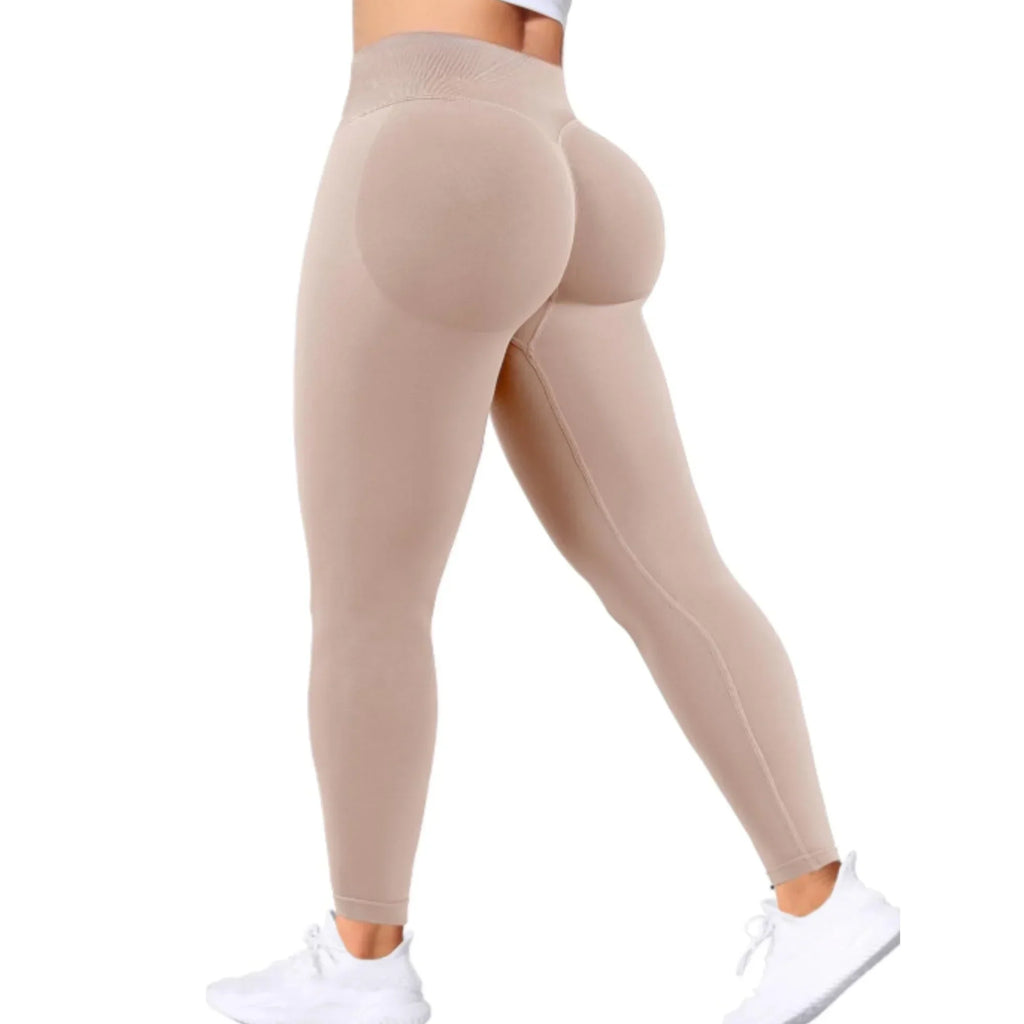 Charlotte - joustavat vyötäröiset nailoni- ja spandex-joogaleggingsit – nilkkapituiset naisille