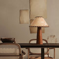 Asteri Wooden LED Table Lamp With Wabi Sabi Warm Glow