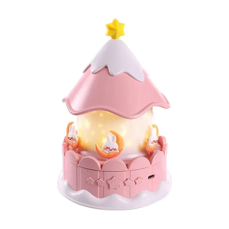 LumaNova Nightlight Projector With 12 Magical Designs and Soothing Sound