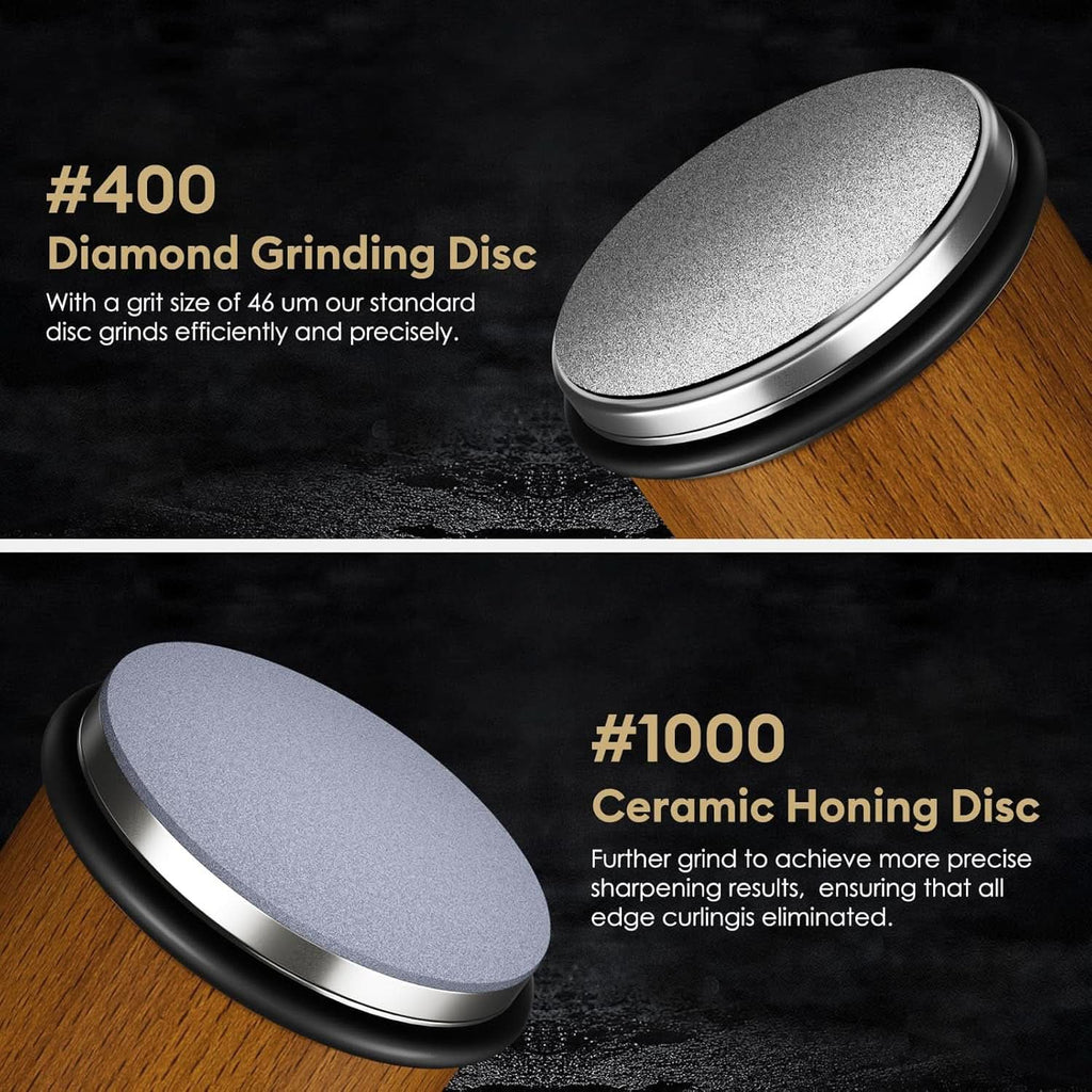 EdgeMaster Pro Knife Sharpener With Diamond-Coated Grinding Roller
