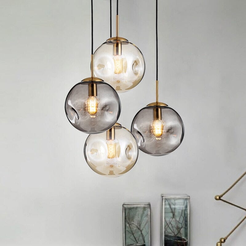 Serene Glass Ceiling Pendant Light With Streamlined Silhouette