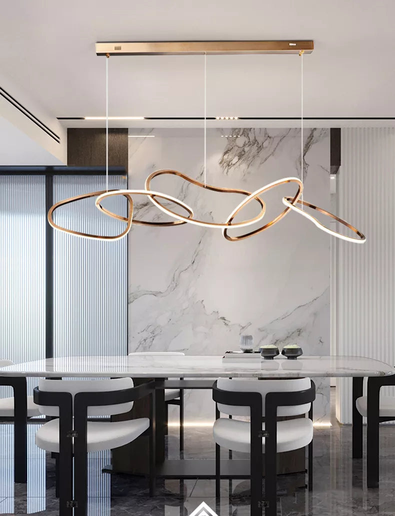 Contemporary Cord Pendant Lights With Dimmable Remote Or Touch Control