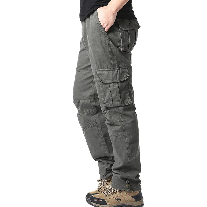 Ardent Loose Fit Tactical Cargo Pants With Cotton Jogger Pockets
