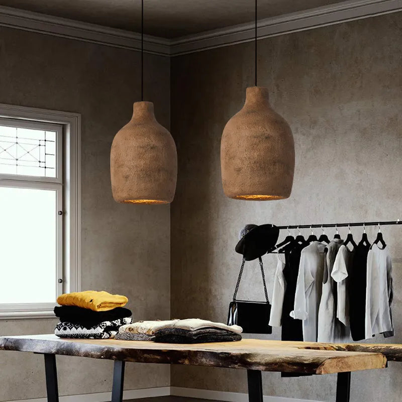 Aurek Wabi-Sabi cementpendel med justerbar ledning til hjemmet