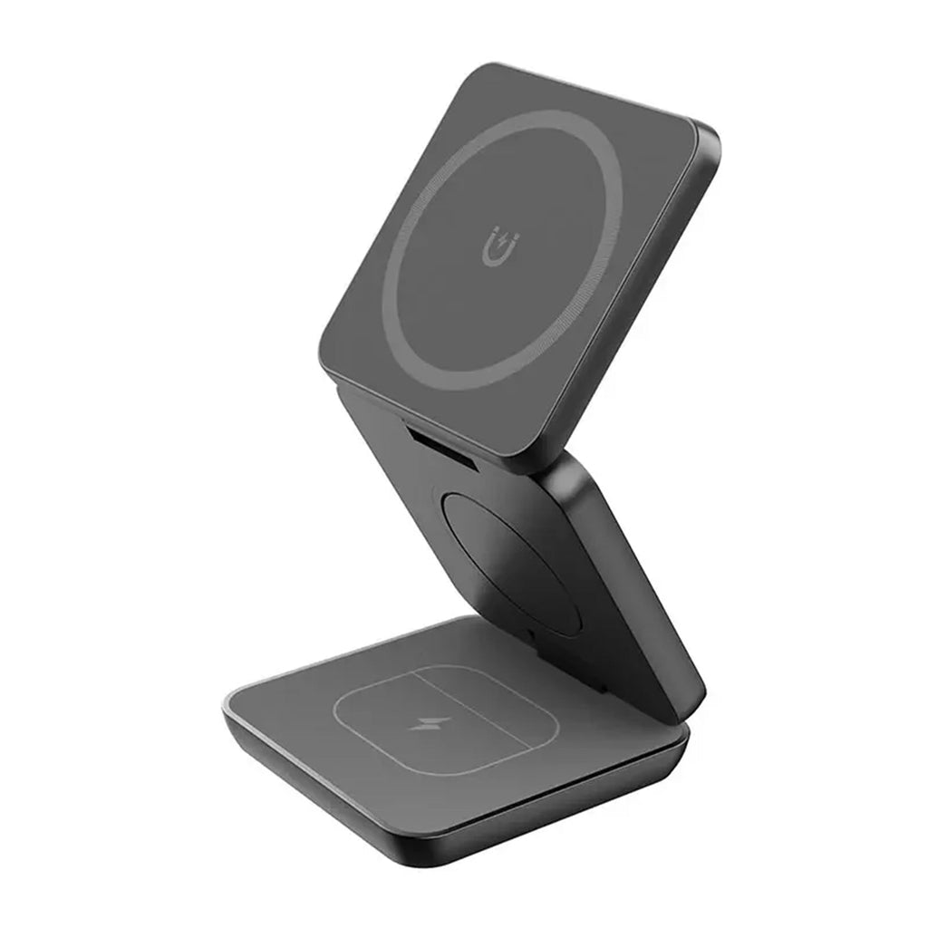 VeloCharge Magnetic Foldable 3-In-1 Wireless Charger For iPhone AirPods Apple Watch